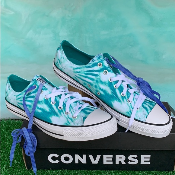 CONVERSE CTAS OX MALACHITE/GAME ROYAL/WHITE MEN’S - Picture 4 of 16